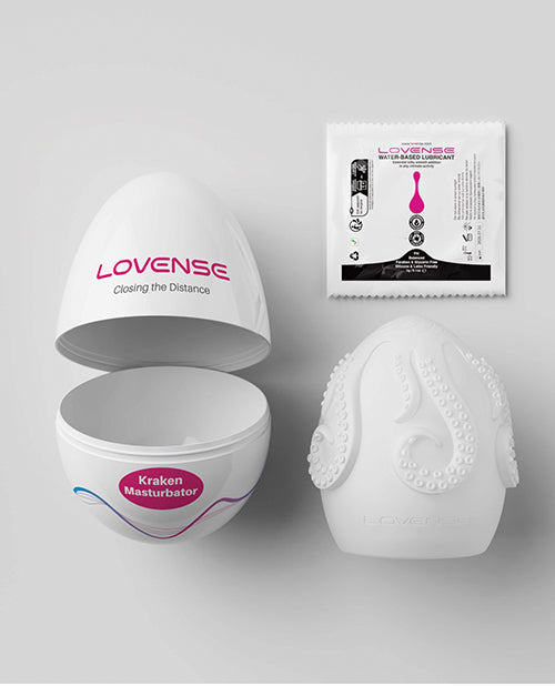 Lovense Kraken Egg 6-Pack - White: Ultimate Sensory Experience Product Image.