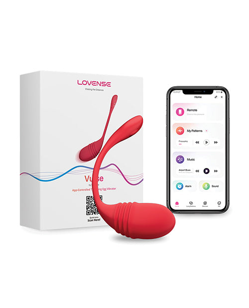 Lovense Vulse Red: App-Controlled Thrusting Egg