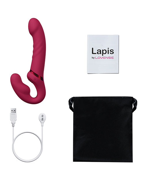 Lovense Lapis: arnés sin tirantes vibratorio controlado por aplicación 💖 - El máximo placer para parejas Product Image.