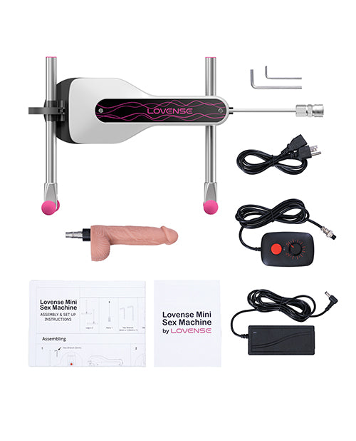 Lovense Mini Sex Machine - White Product Image.