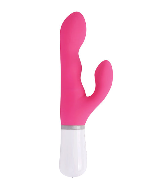 Lovense Nora Rotating Head Rabbit Vibrator - Pink Product Image.