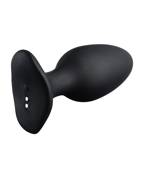 Lovense Hush Black Silicone Butt Plug: Ultimate Comfort & Control