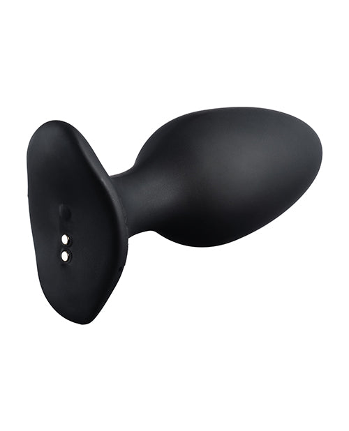 Plug Anal de Silicona Lovense Hush Negro: El Arte del Placer Íntimo Product Image.