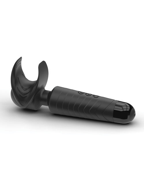 Man.Wand Black Customisable Pleasure & Unique Sensations Product Image.