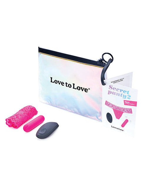 Love To Love Secret Panty Vibe 2：終極親密增強劑 Product Image.
