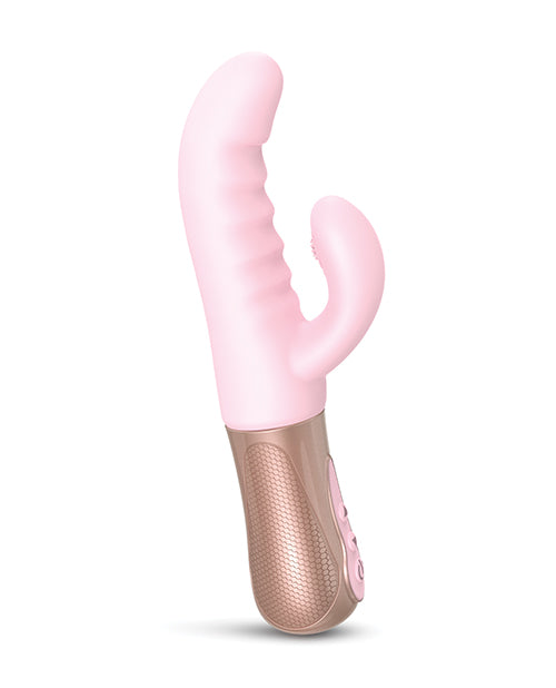 Love to Love Sassy Bunny Thrusting G-Spot Rabbit - Baby Pink Product Image.