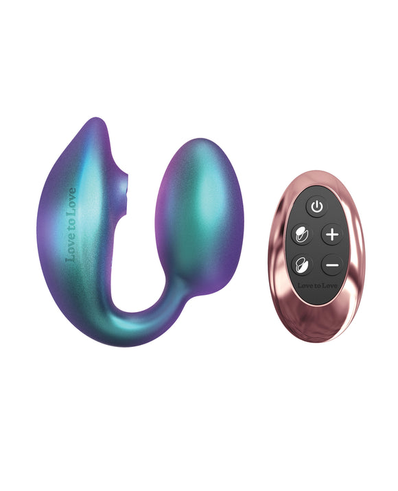Love to Love Wonderlover Dual Stimulator: Ultimate Dual Pleasure & Sensory Exploration Product Image.