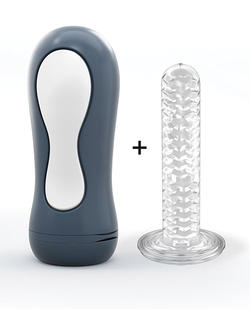 Dorcel Sexpresso Press & Play - Grey: Ultimate Pleasure Experience Product Image.