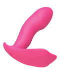 Dorcel Secret Clit Dual Stim Heating and Voice Control G-Spot Stimulator - Pink