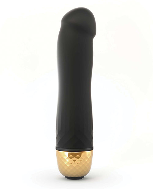 Dorcel Mini Must Vibrator: Luxurious Black/Gold Pleasure Product Image.