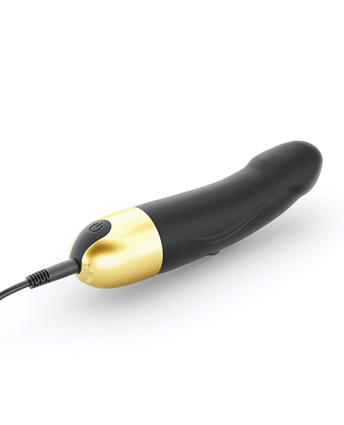 Dorcel Real Vibration S 6" Gold Rechargeable Vibrator 2.0 Product Image.
