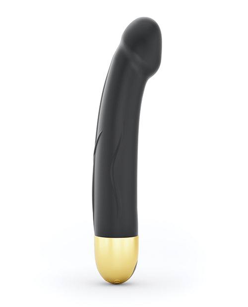 Dorcel Real Vibration M 8.6" Vibrador Recargable 2.0 - Negro/Oro: Máxima Experiencia de Placer Product Image.