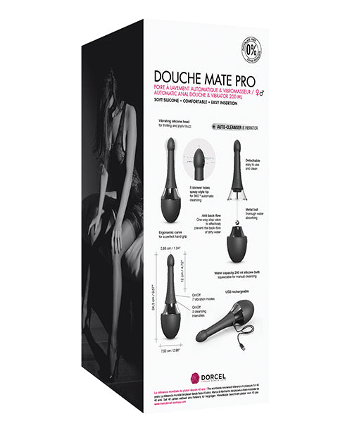 Dorcel Vibrating Douche Mate Pro: 2-in-1 Cleansing & Pleasure 🚿 Product Image.