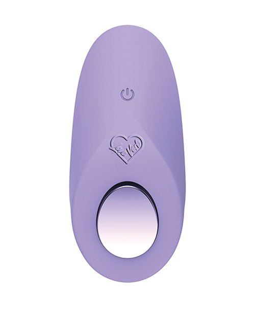 Love Verb Snuggle Me Copper-Infused Clitoral Vibrator - Lilac - featured product image.