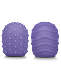 Le Wand Violet Silicone Texture Covers - Set of 2