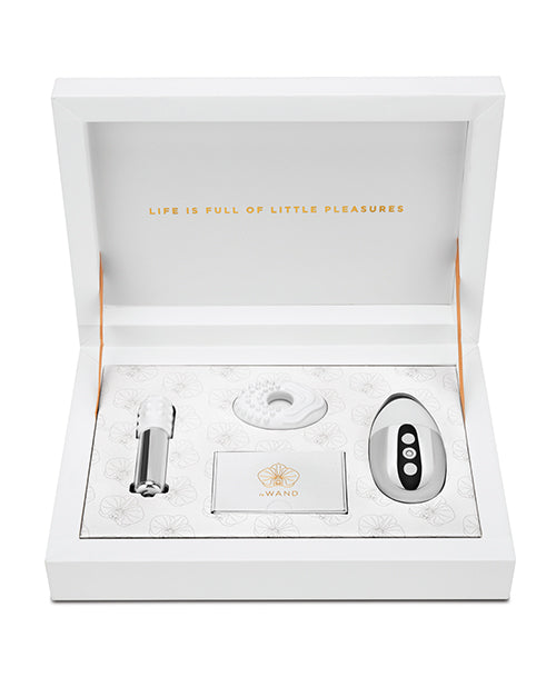 Le Wand Chrome Little Pleasures Kit: A Journey of Dual Delight Product Image.