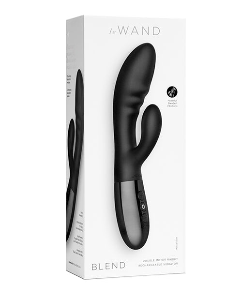 Vibrador tipo conejo con motor dual Le Wand Blend: su mejor compañero para una intimidad maravillosa Product Image.