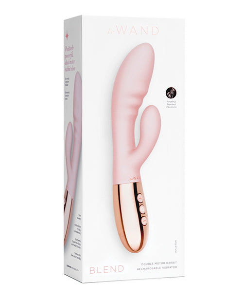 Vibrador tipo conejo con motor dual Le Wand Blend: su mejor compañero para una intimidad maravillosa Product Image.