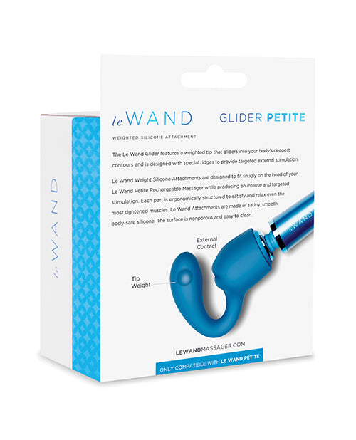 Le Wand Petite Glider：加重矽膠 Bliss Product Image.