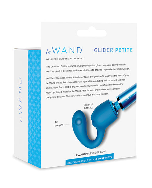 Le Wand Petite Dual Weighted Silicone Attachment: Elevate Your Pleasure Product Image.