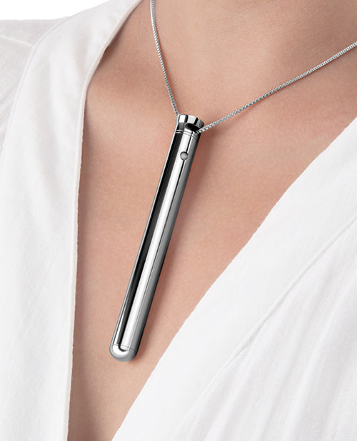 Le Wand Rose Gold Vibrating Necklace - Fashion meets Function Product Image.