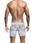 Male Basics Spider Hipster Boxer Brief White/Black