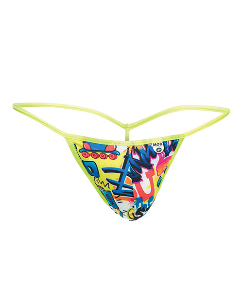 Sinful Hipster Music T Thong G-string: Daring Sensuality Product Image.