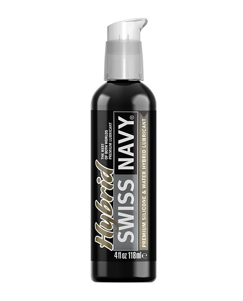 Swiss Navy Premium Hybrid Lubricant - 4 oz Bottle - featured product image.