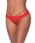 Periwinkle Peek-a-boo Lace Cheeky Panty