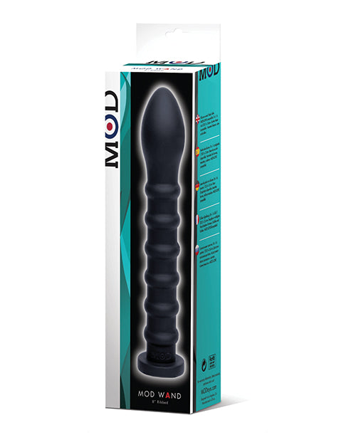 MOD Ribbed Wand - Black - featured product image.