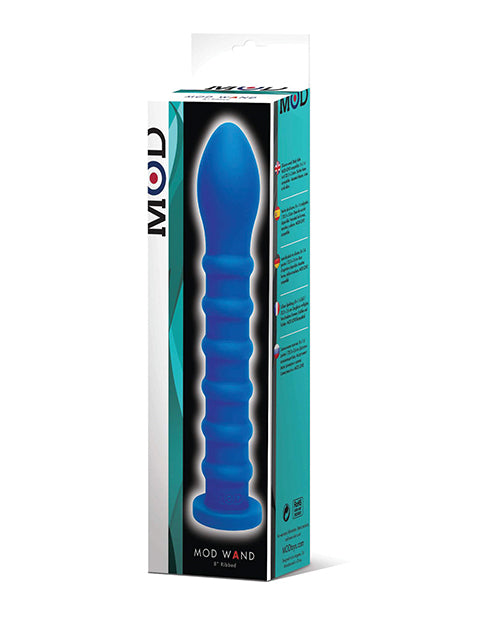 Shop for the MOD Ribbed Wand - Blue at My Ruby Lips