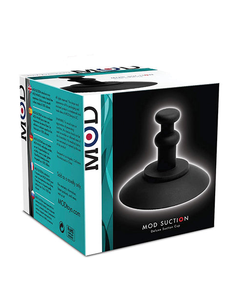 MOD Suction Cup in Black - Elevate Your Pleasure Journey - featured product image.