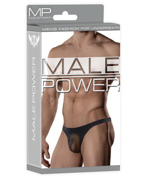純粹奢華：Male Power 尼龍萊卡袋狀丁字褲 Product Image.