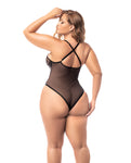 Body de encaje negro seductor