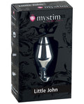 Mystim Little John Buttplug 小號鋁製 - 銀色