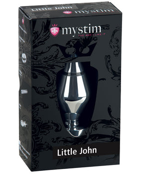 Mystim Little John Buttplug 小號鋁製 - 銀色 - Featured Product Image