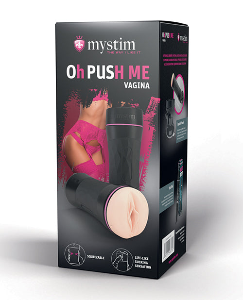 Mystim Oh-Pushme Vagina: Máximo placer realista Product Image.
