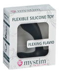 Mystim Flexing Flavio eStim 矽膠前列腺刺激器 - 黑色