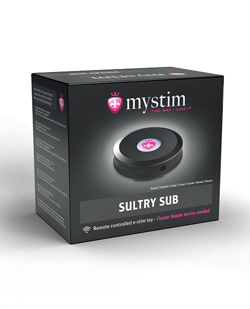 Shop for the Mystim Sultry Subs Receiver Channel 3 - Black at My Ruby Lips