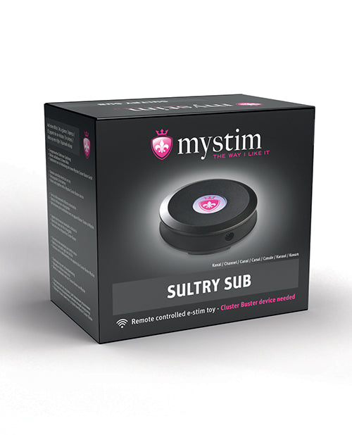 Mystim Sultry Subs Receiver Channel 3 in Black - featured product image.