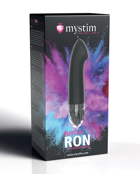 Mystim Right on Ron eStim G Vibrator - Black - Featured Product Image