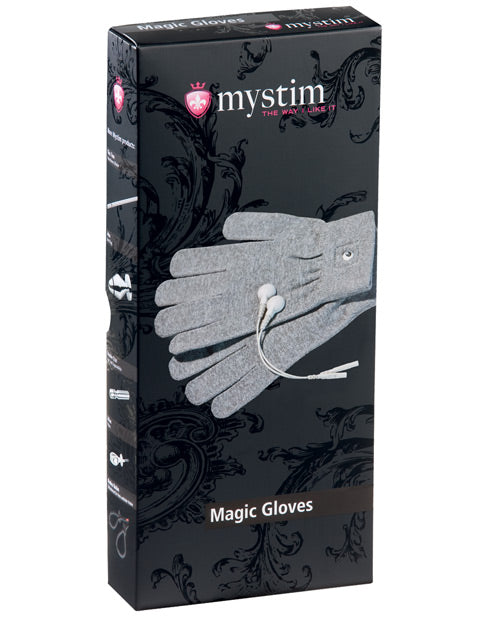 Mystim eStim 魔術手套 - 灰色 - featured product image.