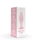 Nobu Slim Glass Plug - Pink: Ultimate Pleasure