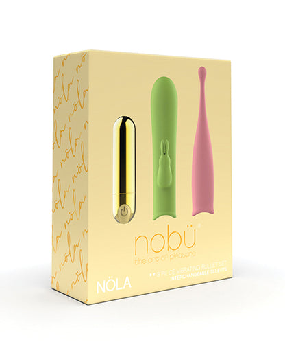 Nobu Nola Interchangeable Bullet Set: Tailored Pleasure