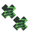 Neva Nude Neon Green Temperature Reactive X Factor Pasties