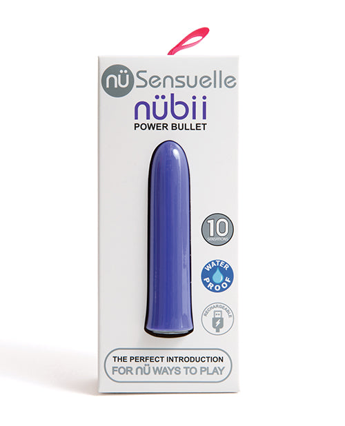 Nu Sensuelle Nubii: 15 Function Bullet Vibrator - Compact, Powerful, Discreet Product Image.