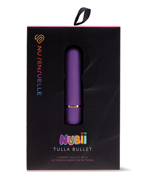 Nu Sensuelle Tulla 10 Speed Nubii Bullet - Purple Pleasure Product Image.