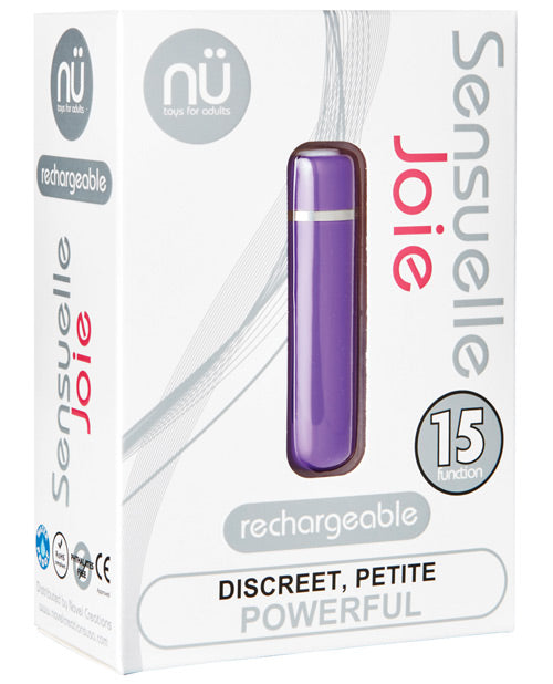 Sensuelle Joie Bullet - Vibrador 15 Funciones Product Image.