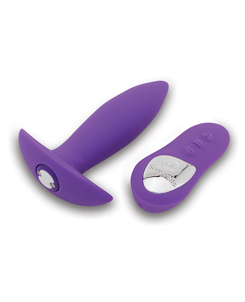 Mini enchufe recargable con control remoto silencioso NU Sensuelle Product Image.