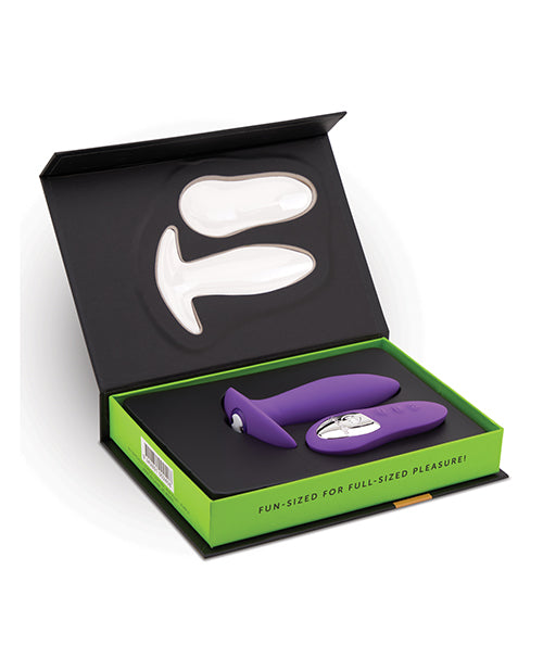 NU Sensuelle Whisper-Quiet Remote Control Rechargeable Mini Plug Product Image.